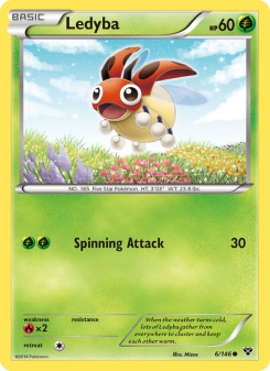 Ledyba - pokemon TCG Card