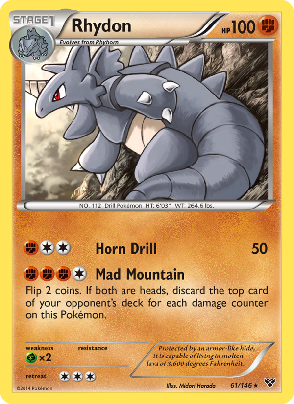 Rhydon - Pokémon TCG Card