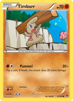 Timburr - pokemon TCG Card