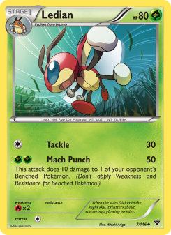 Ledian - pokemon TCG Card