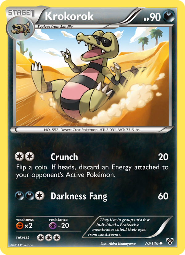 Krokorok - Pokémon TCG Card