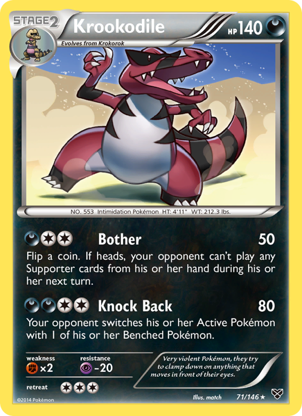 Krookodile - Pokémon TCG Card
