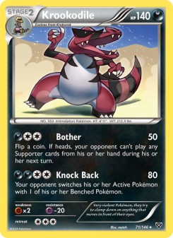Krookodile - pokemon TCG Card