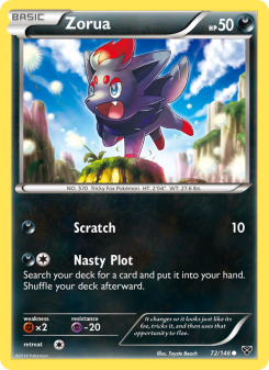 Zorua - pokemon TCG Card