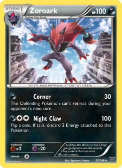 Zoroark - pokemon TCG Card