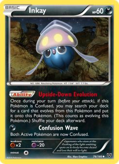 Inkay - pokemon TCG Card