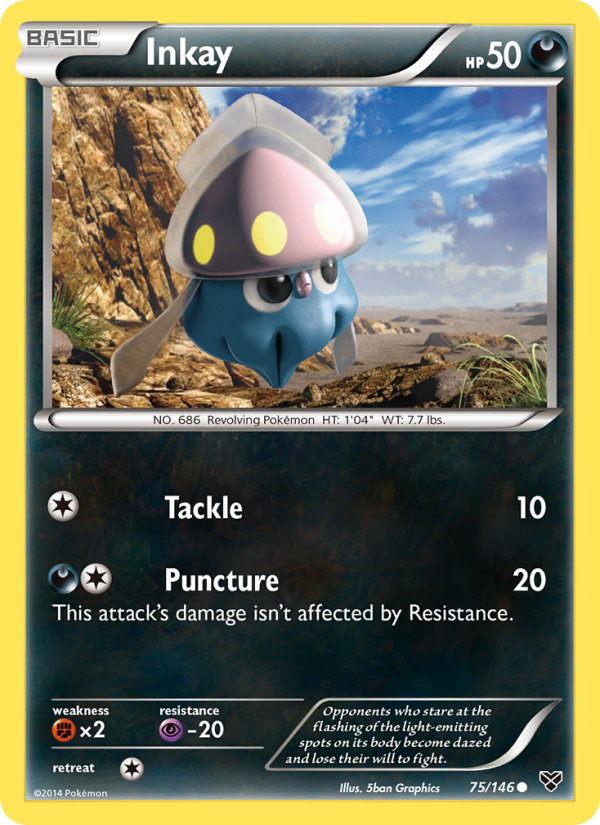Inkay - Pokémon TCG Card