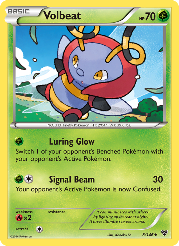 Volbeat - Pokémon TCG Card