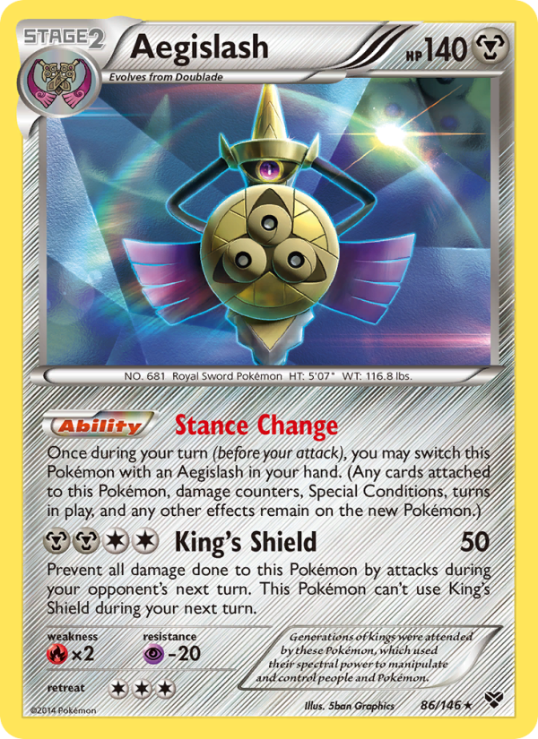 Aegislash - Pokémon TCG Card