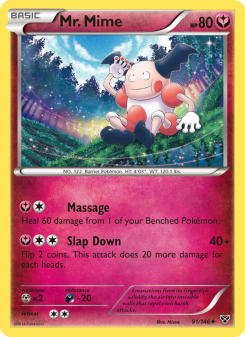 Mr. Mime - pokemon TCG Card