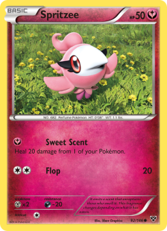 Spritzee - pokemon TCG Card