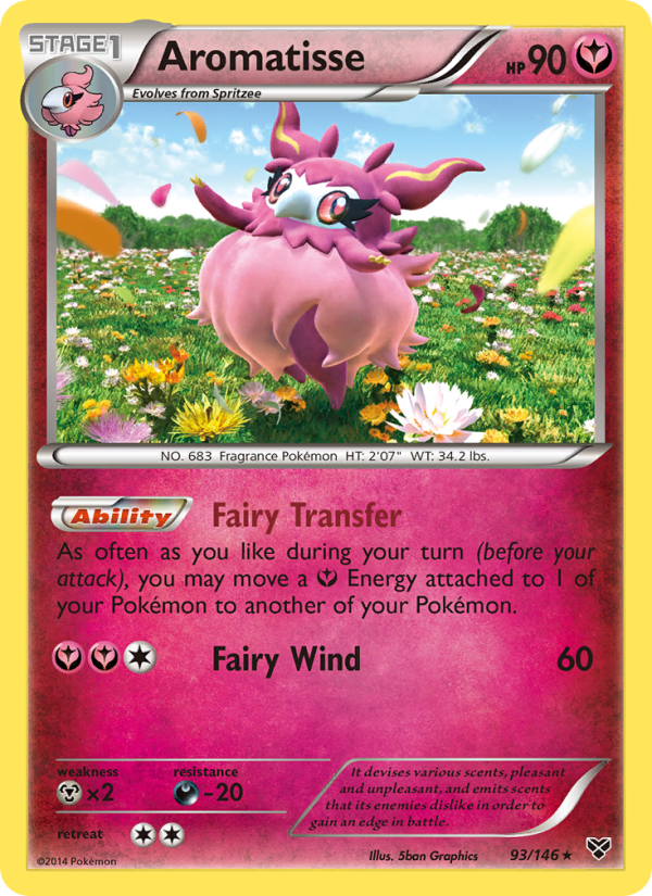 Aromatisse - Pokémon TCG Card