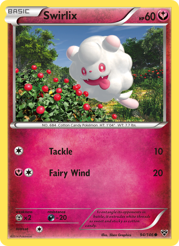 Swirlix - Pokémon TCG Card