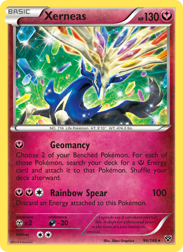 Xerneas - Pokémon TCG Card