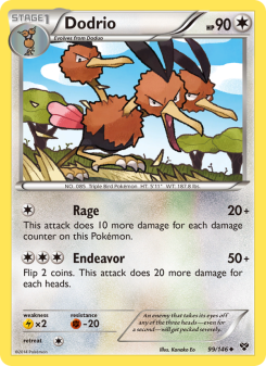 Dodrio - pokemon TCG Card