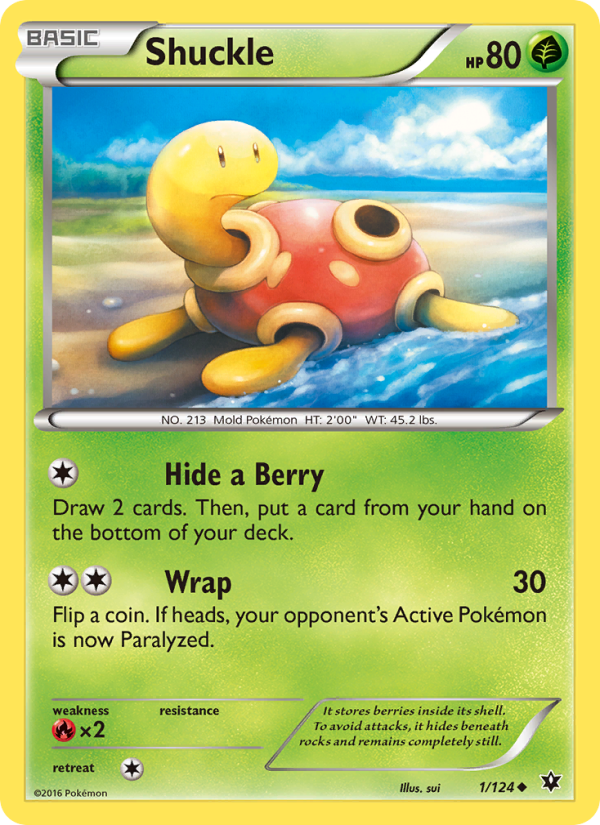 Shuckle - Pokémon TCG Card