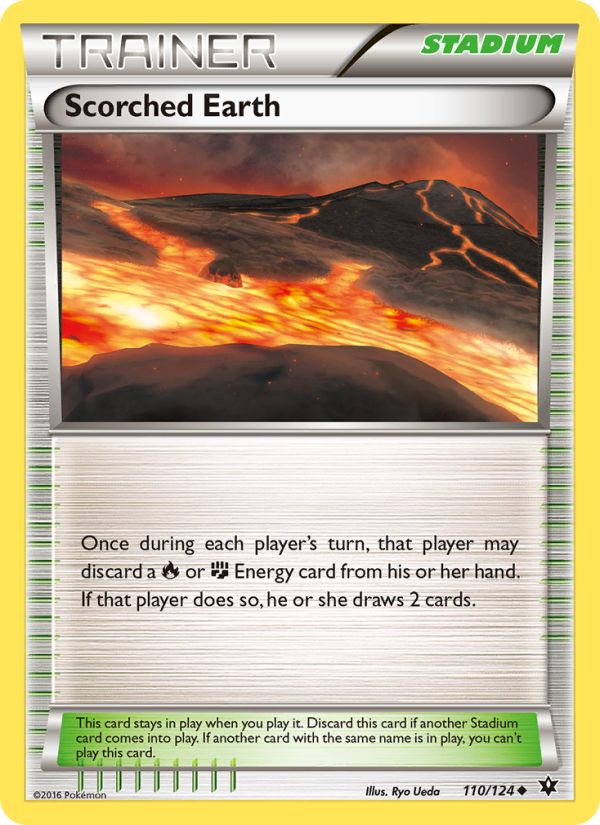 Scorched Earth - Pokémon TCG Card