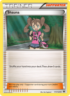 Shauna - pokemon TCG Card