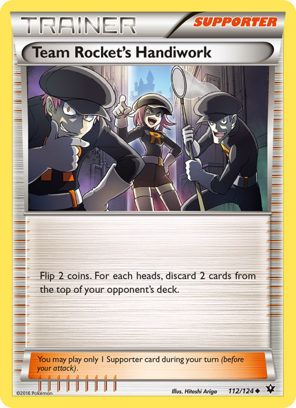 Team Rocket's Handiwork - Pokémon TCG Card