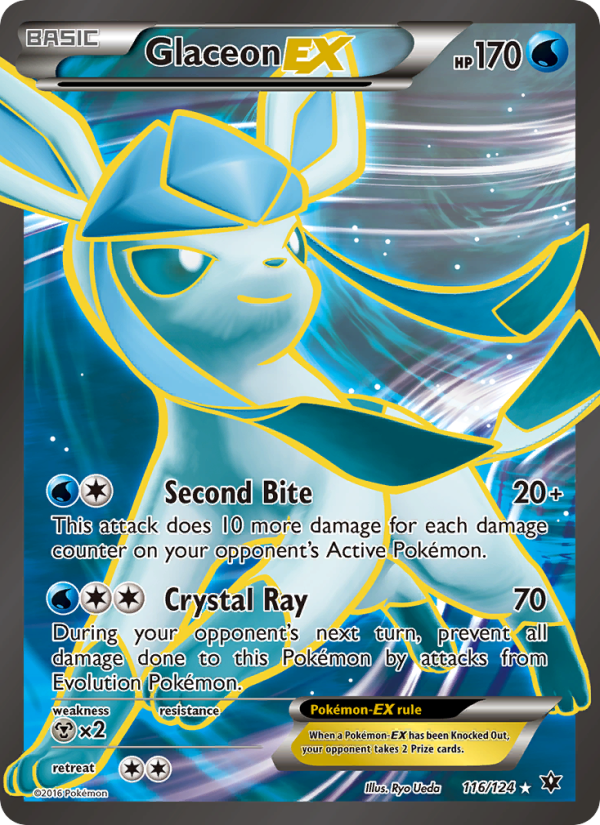 Glaceon EX - Pokémon TCG Card
