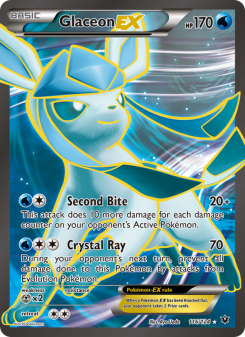 Glaceon EX - pokemon TCG Card