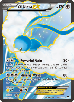 Altaria EX - pokemon TCG Card