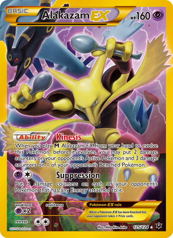 Alakazam EX - Pokémon TCG Card