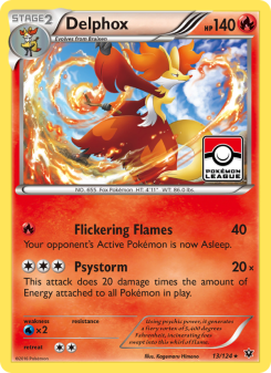 Delphox - pokemon TCG Card