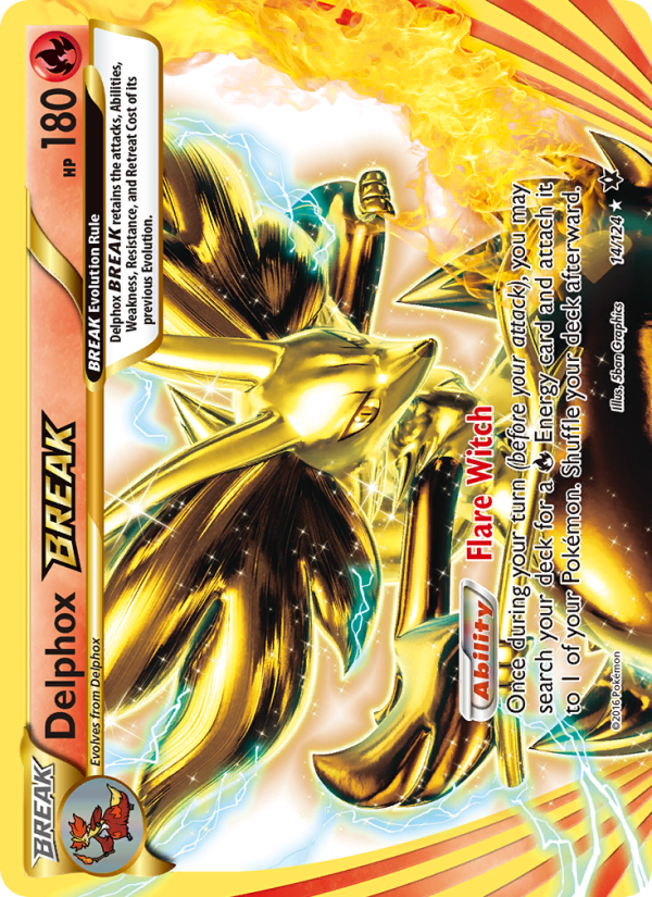Delphox BREAK - Pokémon TCG Card