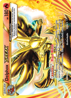 Delphox BREAK - pokemon TCG Card