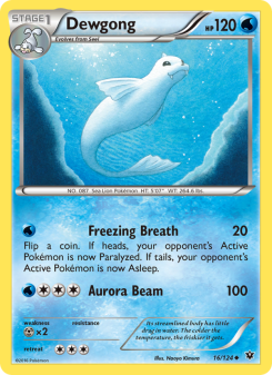 Dewgong - pokemon TCG Card