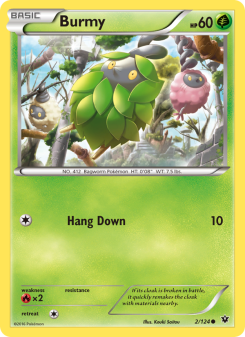 Burmy - pokemon TCG Card