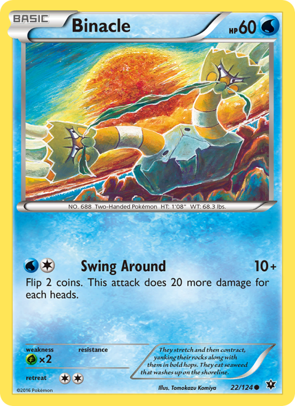 Binacle - Pokémon TCG Card