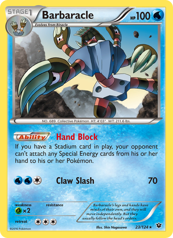 Barbaracle - Pokémon TCG Card