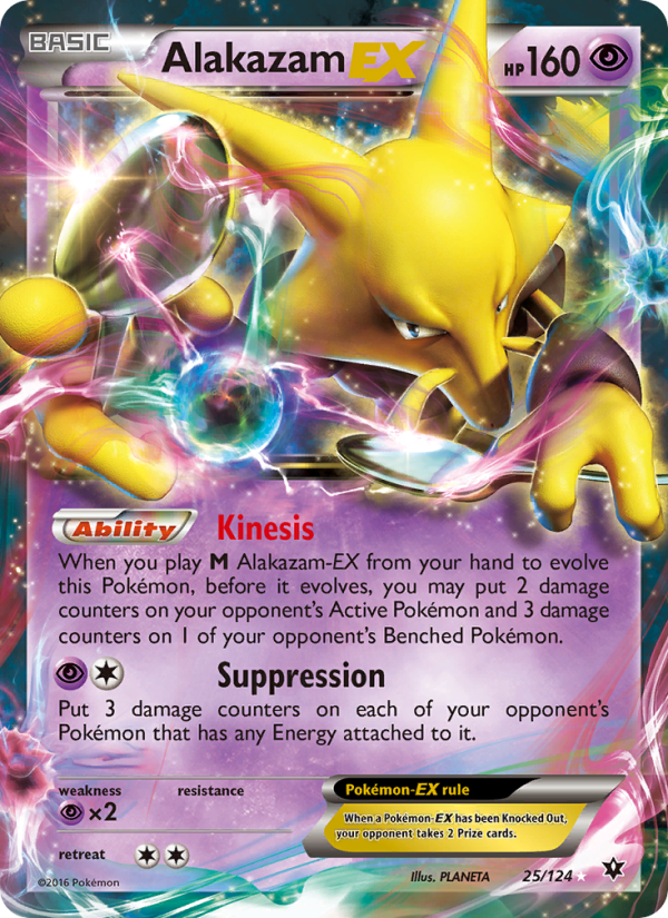 Alakazam EX - Pokémon TCG Card