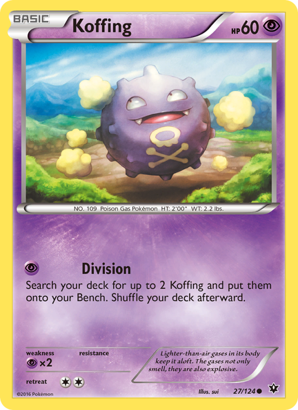 Koffing - Pokémon TCG Card
