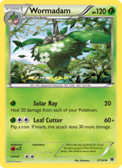 Wormadam - pokemon TCG Card