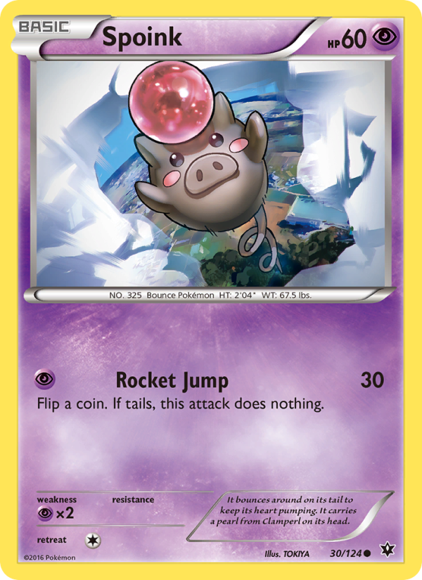 Spoink - Pokémon TCG Card