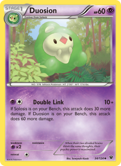 Duosion - pokemon TCG Card