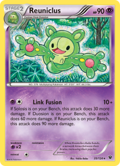 Reuniclus - pokemon TCG Card