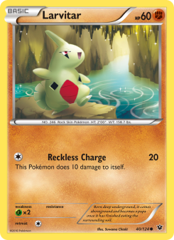 Larvitar - pokemon TCG Card