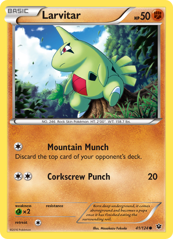 Larvitar - Pokémon TCG Card