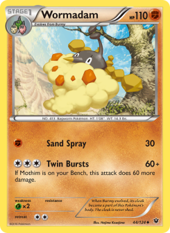 Wormadam - pokemon TCG Card