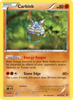Carbink - pokemon TCG Card