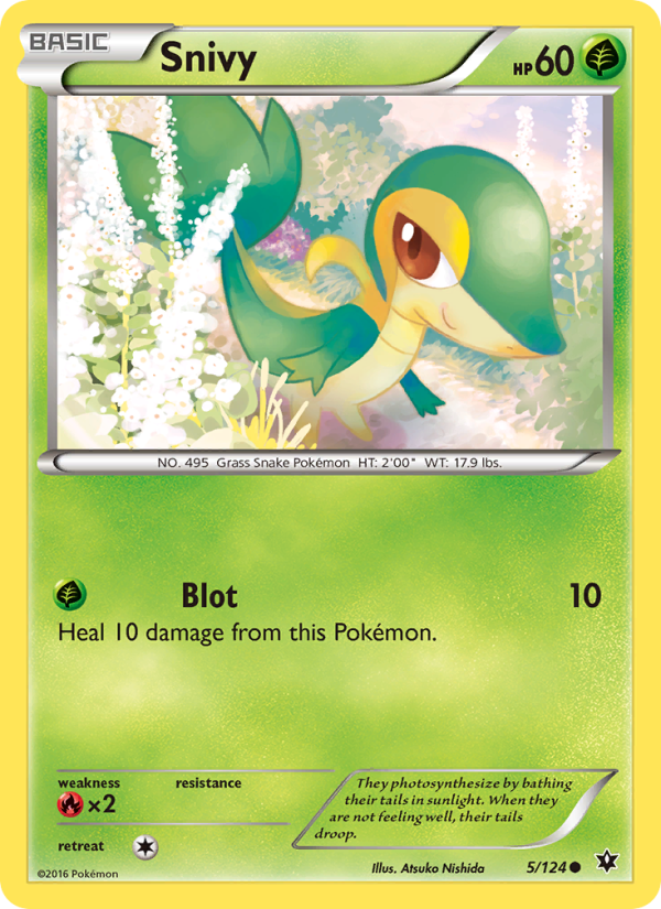 Snivy - Pokémon TCG Card