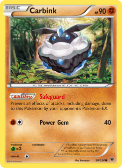 Carbink - pokemon TCG Card