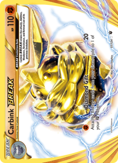 Carbink BREAK - pokemon TCG Card