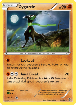 Zygarde - pokemon TCG Card