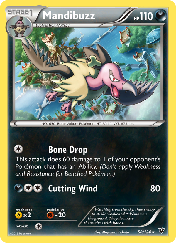 Mandibuzz - Pokémon TCG Card