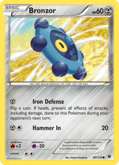 Bronzor - pokemon TCG Card